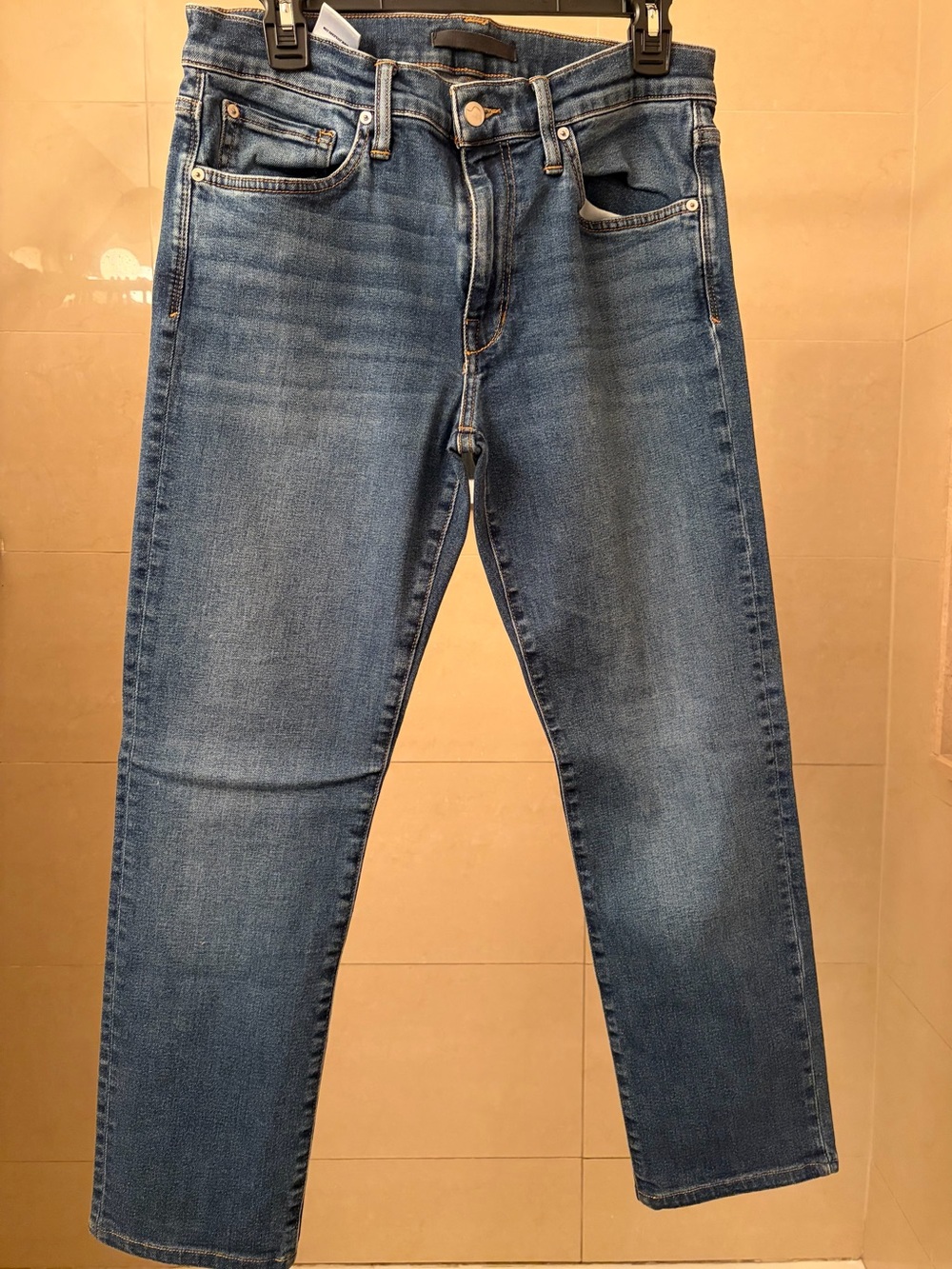 Joe's Jeans Slim Straight Blue Denim Jeans